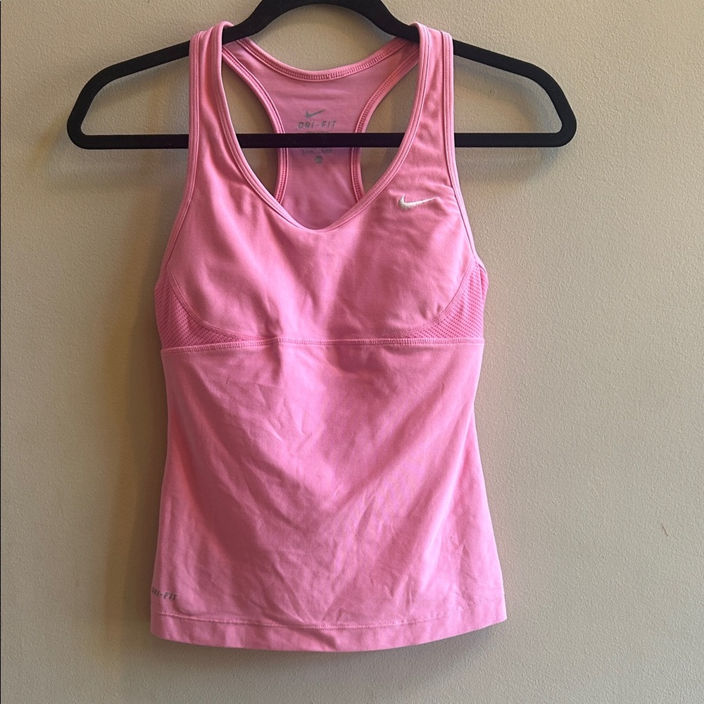 Nike Pink Racerback Tank Top